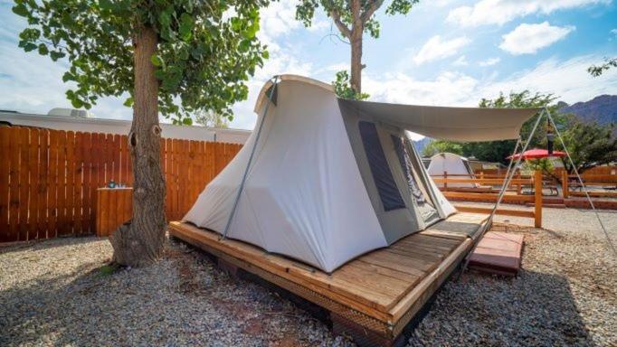 Funstays Glamping Setup Tent In Rv Park #2 Ok-T2 Moab Εξωτερικό φωτογραφία